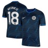 Camisolas Chelsea Nkunku 18 2º Equipamento Alternativa 2023-24 Manga Curta